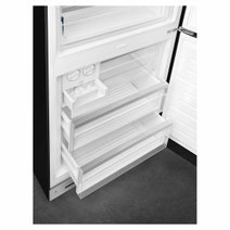 Smeg FAB 50's Style 481L Bottom Mount Refrigerator Black FAB38RBL5AU hero image