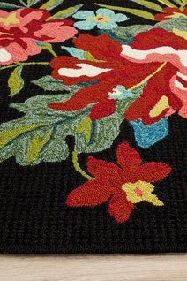 Rug Culture Copacabana Extra Large Black Rug 320X230CM - COP-592-BLA-320X230 hero image