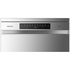 Hisense 60cm Freestanding Dishwasher Silver Steel HSBE15FS image NaN