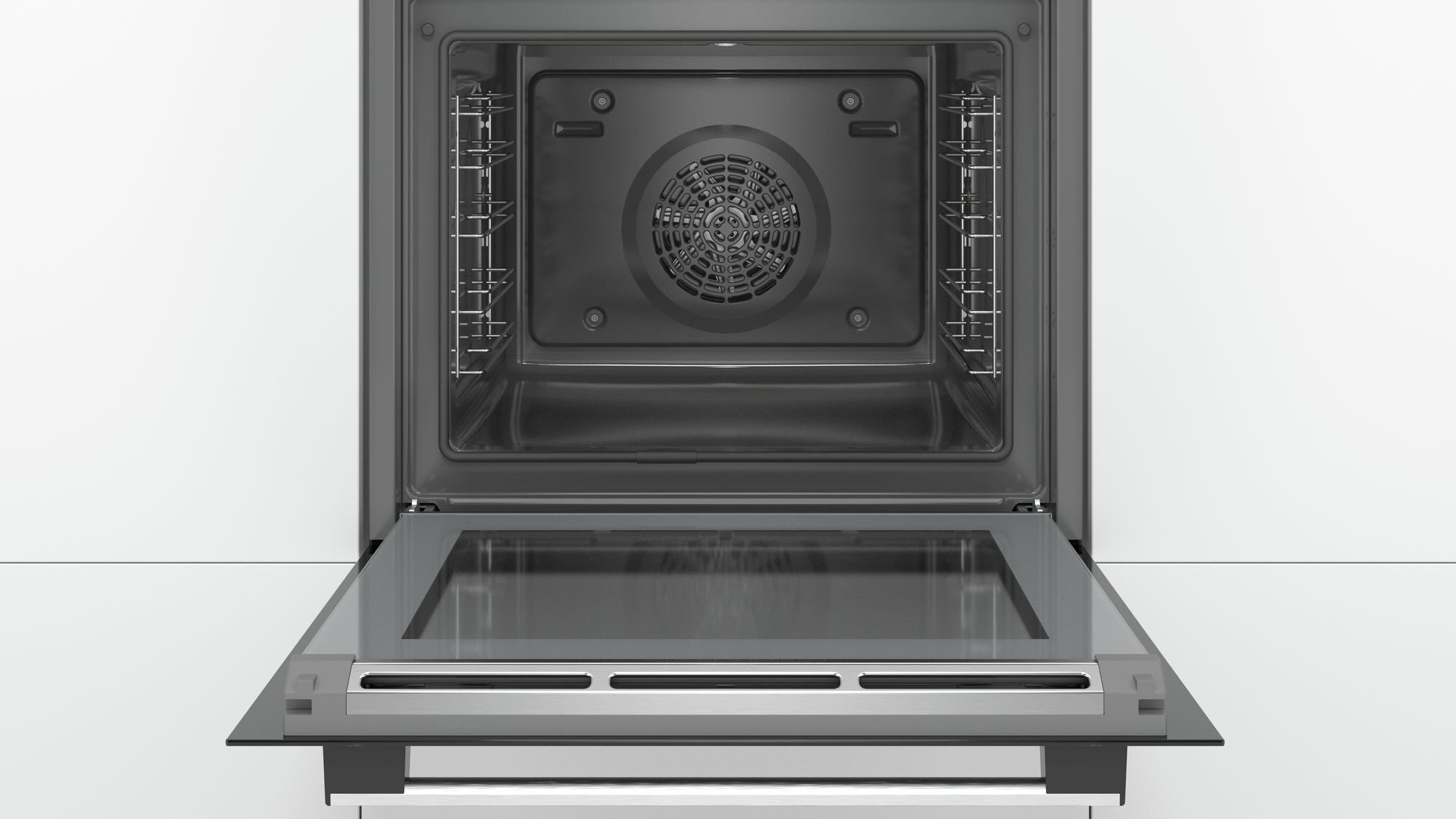 Bosch Serie 4 60cm Pyrolytic Built In Oven HBA574BS0A Appliances