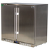 Rhino 208L Two Door Bar Fridge Stainless Steel SG2H-SD image NaN
