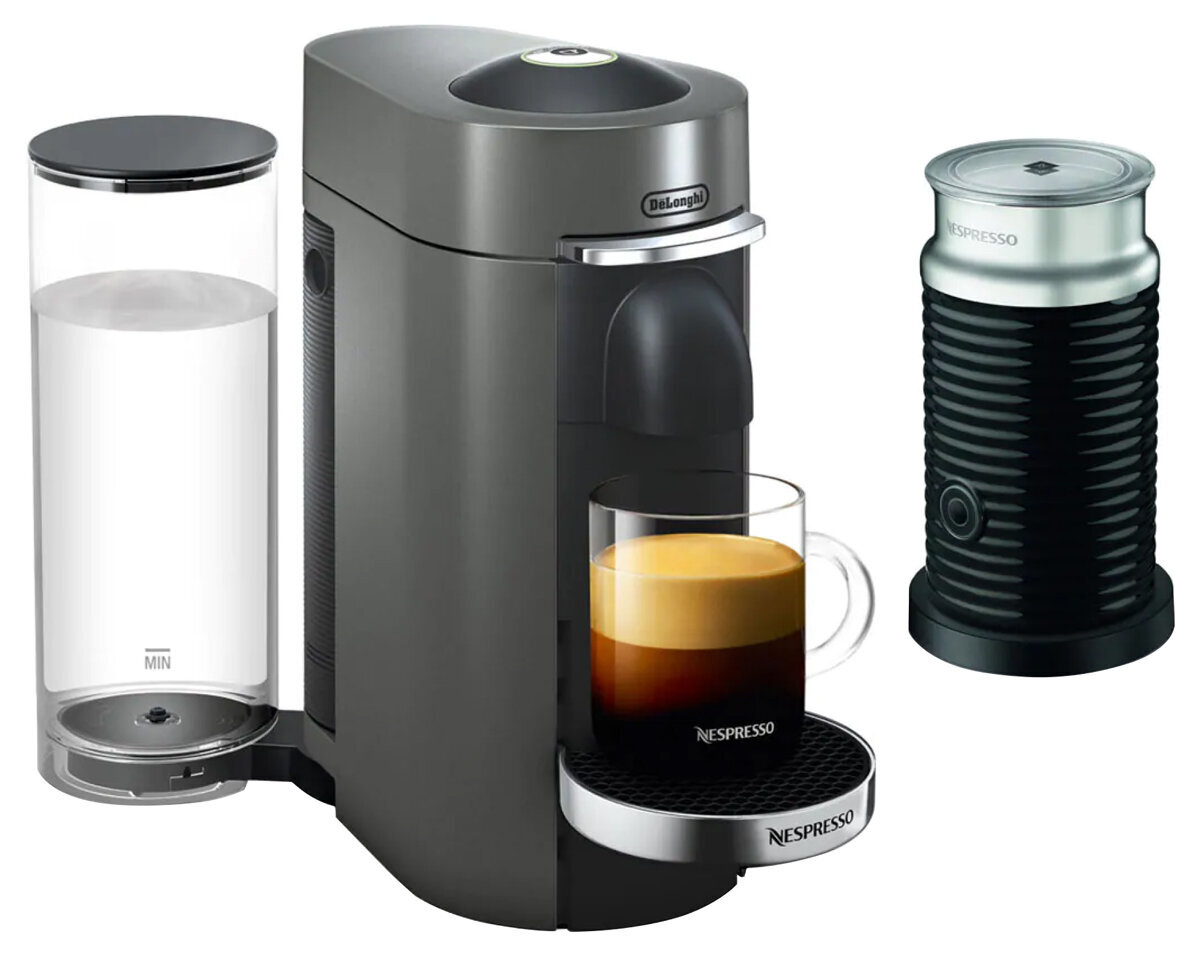 Delonghi ENV155TAE Nespresso Vertuo Plus Milk Frother Machine