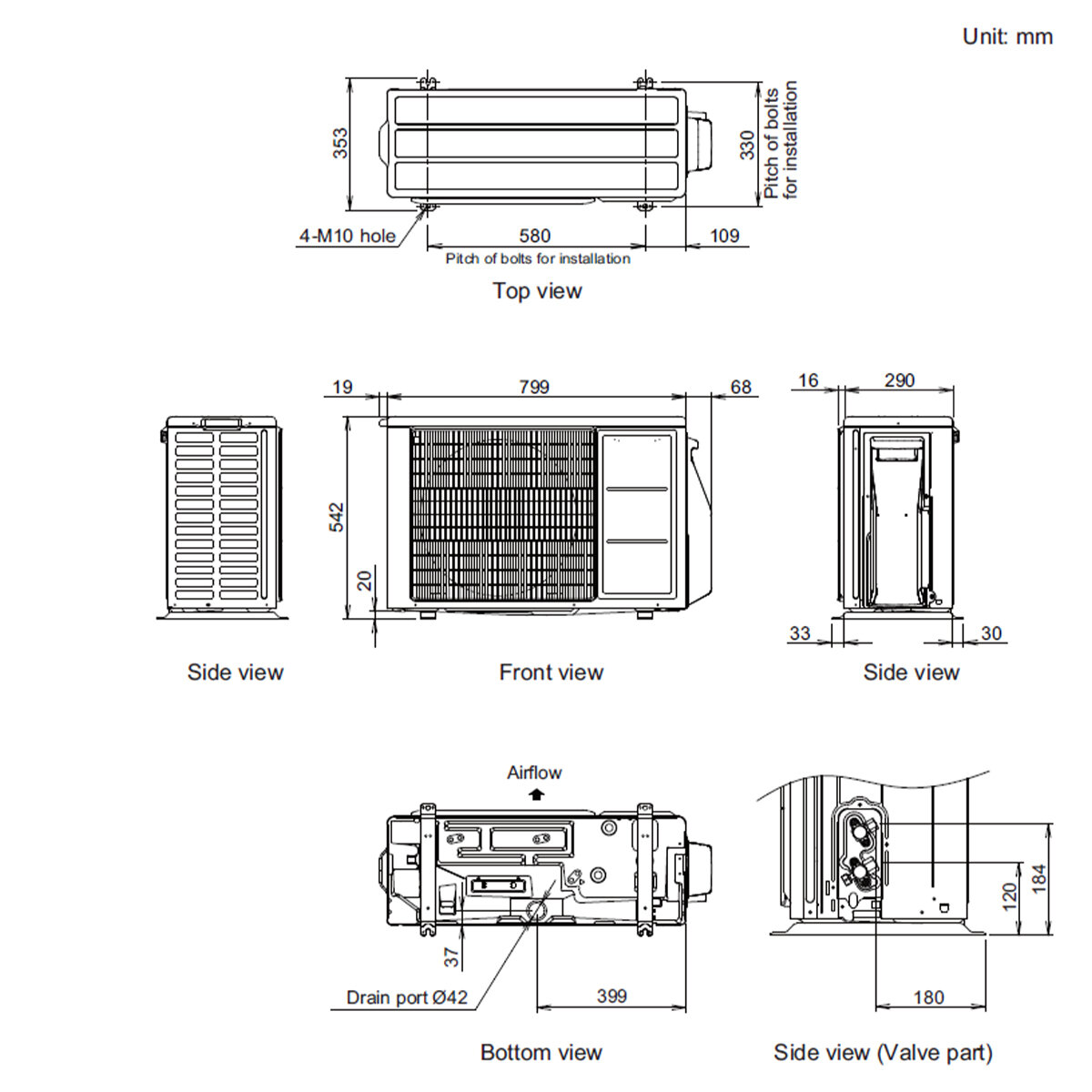Fujitsu Reverse Cycle Cassette Air Conditioner 3.5kW Cooling 4.0kw Heating SET-AUTH12KVLA hero image