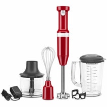 KitchenAid KHBBV83 Cordless Hand Blender Empire Red 5KHBBV83AER hero image