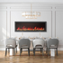 Napoleon Astound 74 FlexMount Electric Fireplace Black NEFL74AB-AU image NaN