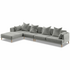 Kalona KYOTO Left Facing Extended Chaise Sofa Cloud WS-205-LCS-VILA-11 image NaN