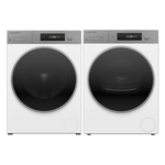 Fisher & Paykel Series 7 10kg Contemporary Front Load Washer & Heat Pump Dryer Laundry Package White WH1060D5DH1060D5 hero image