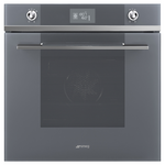 Smeg 60cm Linea Aesthetic Thermoseal Pyrolytic Built-In Oven SFPA6102TVS  hero image
