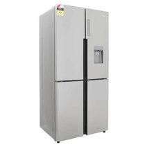 Haier 519L Quad Door Frost Free Fridge with Water Dispenser Satina HRF565YHS hero image