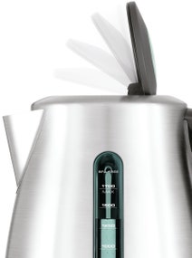 Breville 1.7L Soft Top Clear Kettle BKE495PSS hero image
