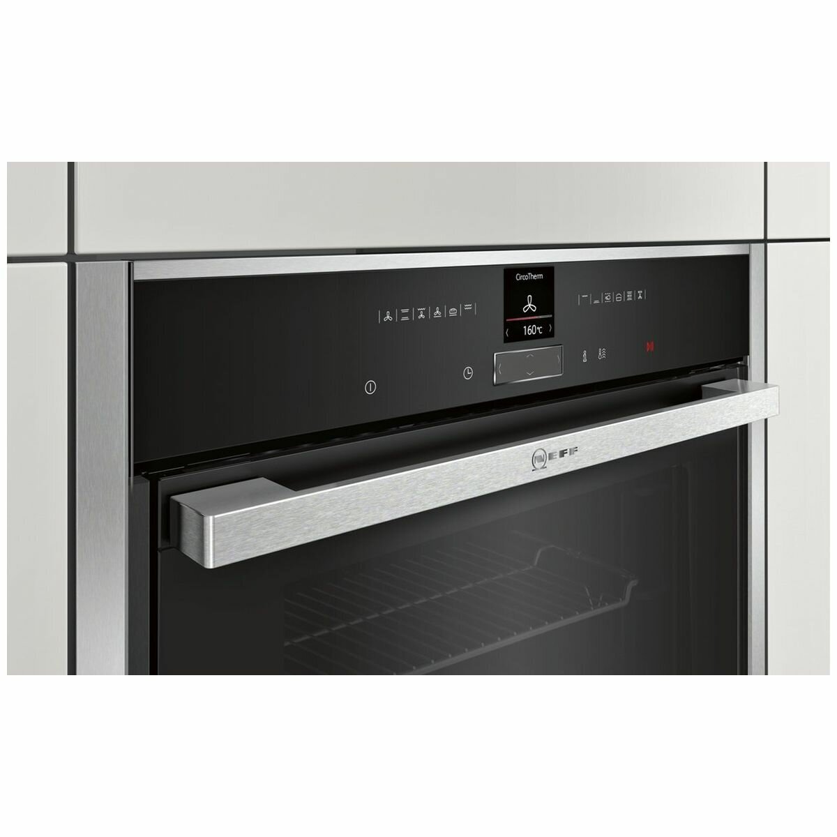 NEFF 60cm Induction Cooktop & 60cm Pyrolytic Oven Pack T56TS31N0B57CR22N0B hero image