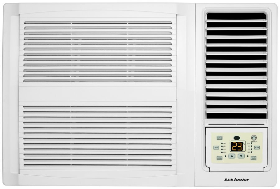 Kelvinator 2.7kW Window Box Reverse Cycle Air Conditioner KWH26HRE hero image