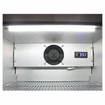 Schmick 118L Alfresco 304 Stainless Steel Bar Fridge With Heated Glass and Triple Glazing Left Hinge SK118L-SS hero image