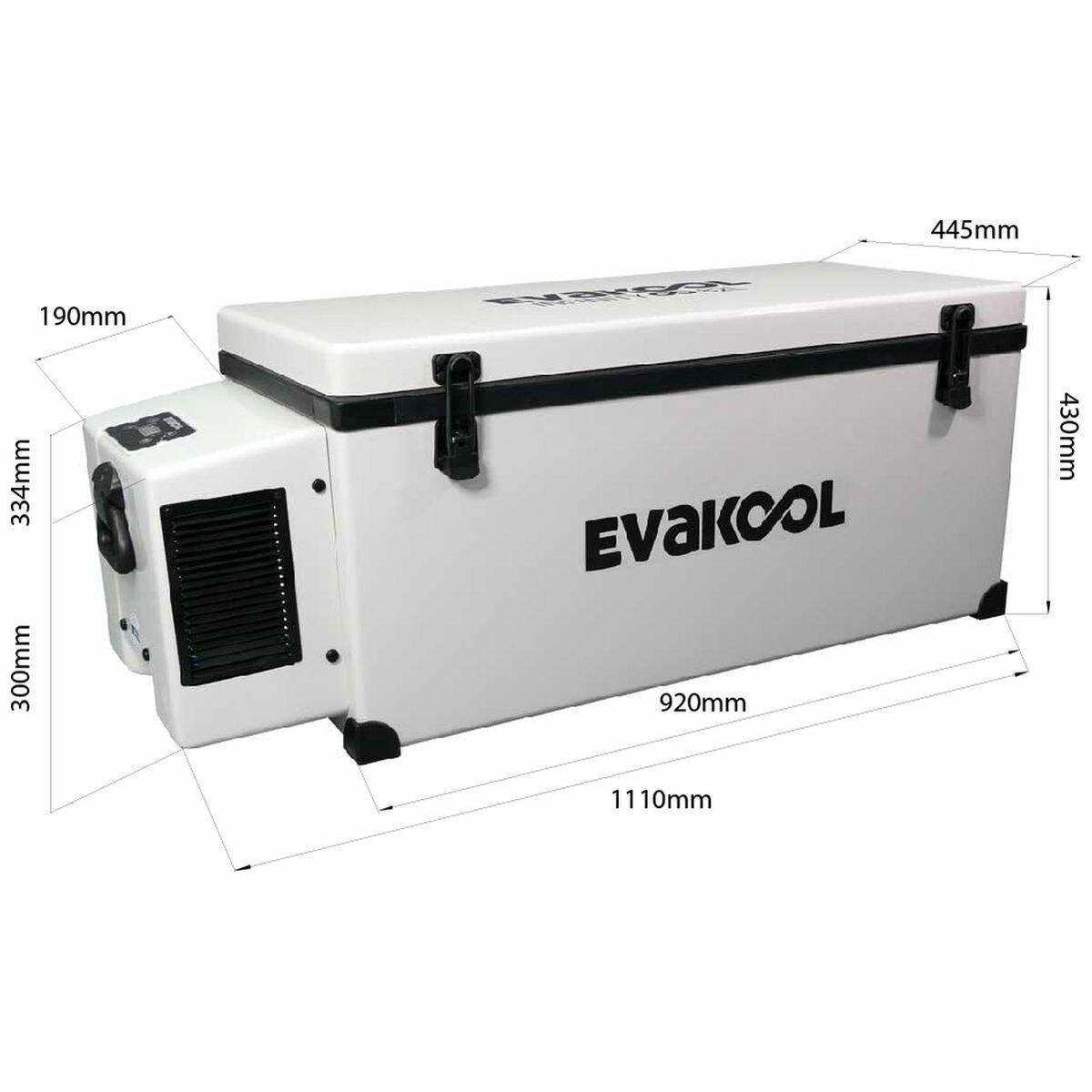 Evakool 110 litre fibreglass icebox top