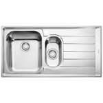 Franke NEX651RHD Neptune 1 and 1/4 Bowl Right Hand Drainer Sink hero image