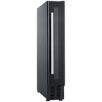 Cantina 7 Bottle Single Zone Wine Cabinet Black CCWIS7B hero image