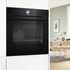 Bosch 60cm Series 8 Built-in Pyrolytic Multifunction Oven Black HBG976MB1A image NaN