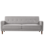 Zinus Adair Modern 3 Seater Sofa with Armrest Pockets Light Grey AU-AD-LG-3P hero image