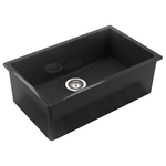 Abey Chambord Constance IV Fireclay Sink - Black CONSTANCE-4B hero image
