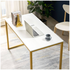 Zinus Home Office Computer Desk Gold 119cm AU-UTDDT1ZC-47G image NaN
