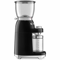 Smeg Black 50s Retro Style Espresso Coffee Machine & Coffee Grinder Pack BFCOFFEEPACK hero image