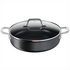 Tefal Premium Specialty Hard Anodised Induction Non-Stick Chef Pan 30cm with Lid H9167517 image NaN