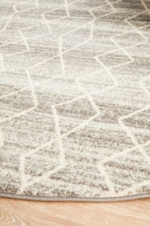 Rug Culture Evoke Large Silver Rug 240X240CM - EVO-257-SIL-240X240 hero image