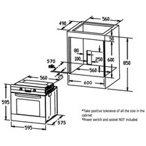 Euro Appliances 60cm Built-in Oven EO604SX hero image