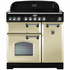 Falcon 90cm Classic Deluxe Freestanding Induction Oven/Stove Cream and Chrome CDL90EICRCH image NaN