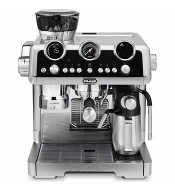 DeLonghi La Specialista Maestro Premium Manual Pump Coffee Machine Metal EC9865M