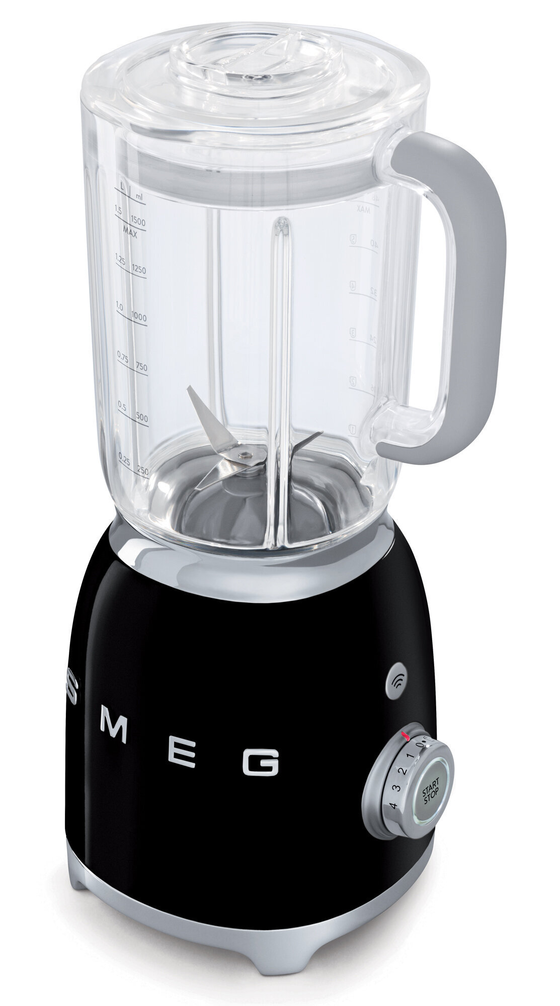 Smeg 50s Retro Style Blender Black BLF01BLAU hero image