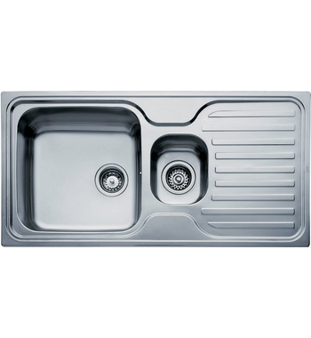 Teka Rkt Teka TCLA15BRHD Classic 1 and 1/2 Bowl Right Hand Drainer Inset Sink ...