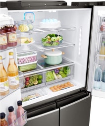 LG 708L InstaView French Door Fridge GF-V708BSL hero image