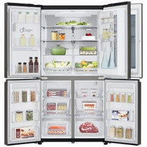 LG 637L French Door Instaview Fridge with Ice Maker & Water Dispenser GF-V706BSL hero image