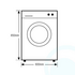 Gorenje W8844H 8kg Front Load Washing Machine image NaN