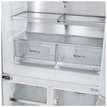 LG 637L French Door Fridge Matte White GF-L700MWH hero image