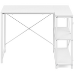 Zinus 100 cm L Shaped Computer Desk White AU-UDDDS2ZC-40W hero image