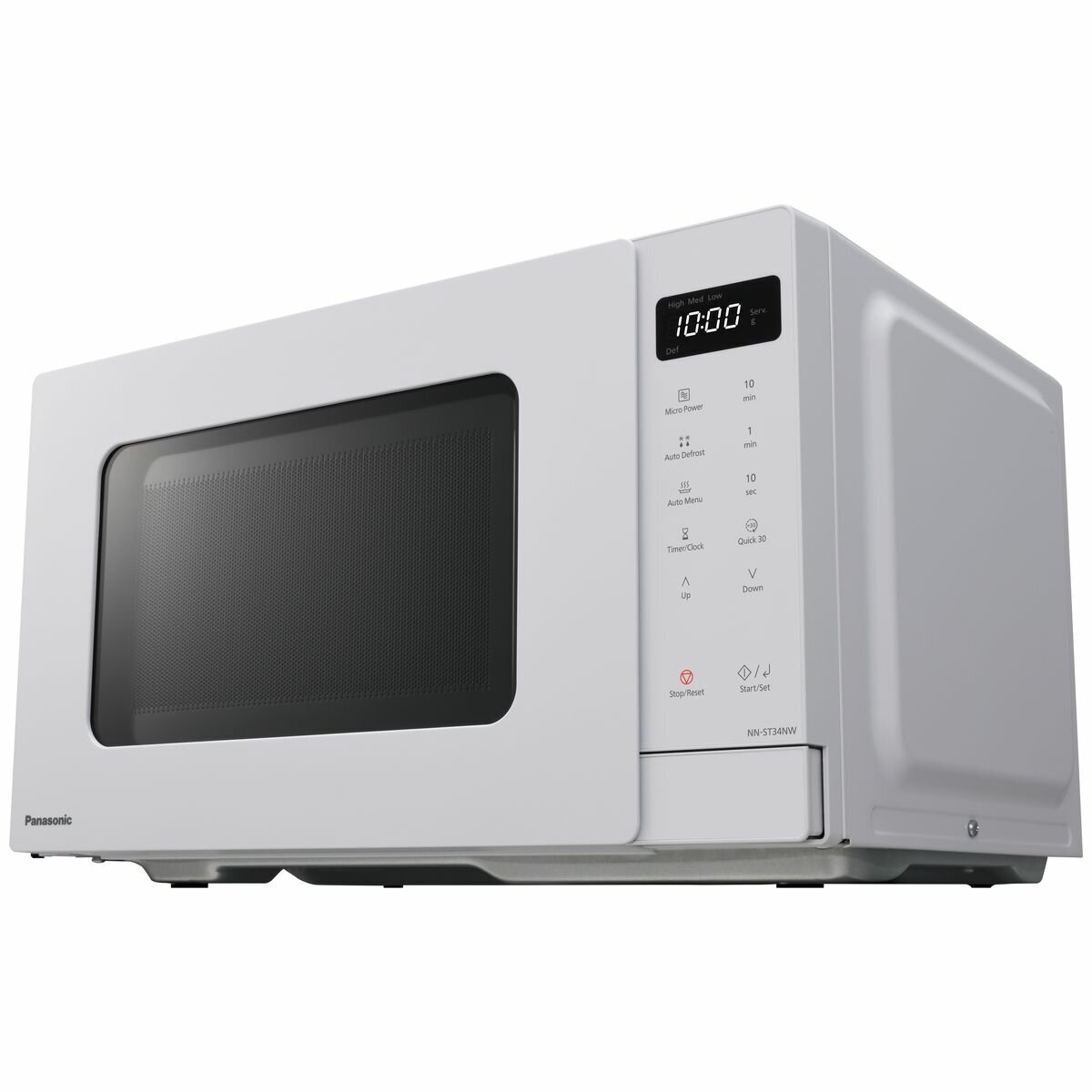 Panasonic 20l outlet white compact microwave