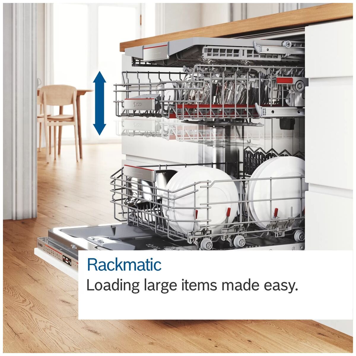 Bosch 60cm Series 8 Fully Integrated Tall Tub Dishwasher SBT8ZC801A hero image