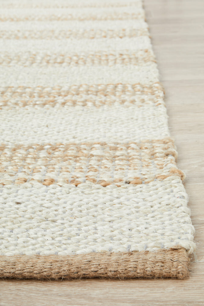 Rug Culture Nosa Large Natural & White Rug 280X190CM - NSA-555-NTWT-280X190 hero image