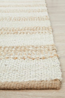 Rug Culture Nosa Large Natural & White Rug 280X190CM - NSA-555-NTWT-280X190 hero image