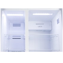 CHiQ 622L Side by Side Fridge Black CSS617NBD hero image