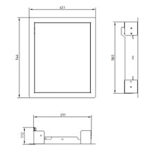 Beefeater Stainless Steel Single Storage Door BOC2040SA hero image