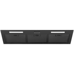 Schweigen 90cm Matte Black Undermount Rangehood with On-Board Motor  NAUM-9B hero image