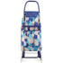 Rolser IMax Agatha 2 Ruiz de la Prada 2 Wheel Folding Trolley Blue/Gotas R-IMX532-3128 image NaN