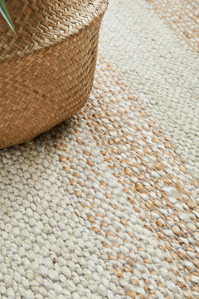 Rug Culture Nosa Large Natural & White Rug 280X190CM - NSA-555-NTWT-280X190 hero image