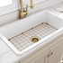 Turner Hastings Cuisine 81 x 48 Brushed Brass Grid CU811SSG-BB image NaN