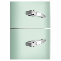 Smeg FAB 50's Style 331L Bottom Mount Refrigerator Pastel Green FAB32RPG5AU hero image