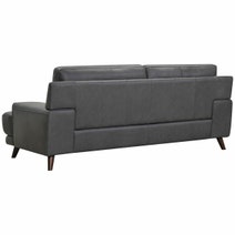Kalona Burn Charcoal Three Seater Sofa - 2180-3P2C-HH8337 hero image