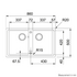 Franke BFG620BPW Basis Double Bowl Sink image NaN